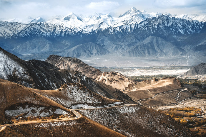 illustration Himalayas
